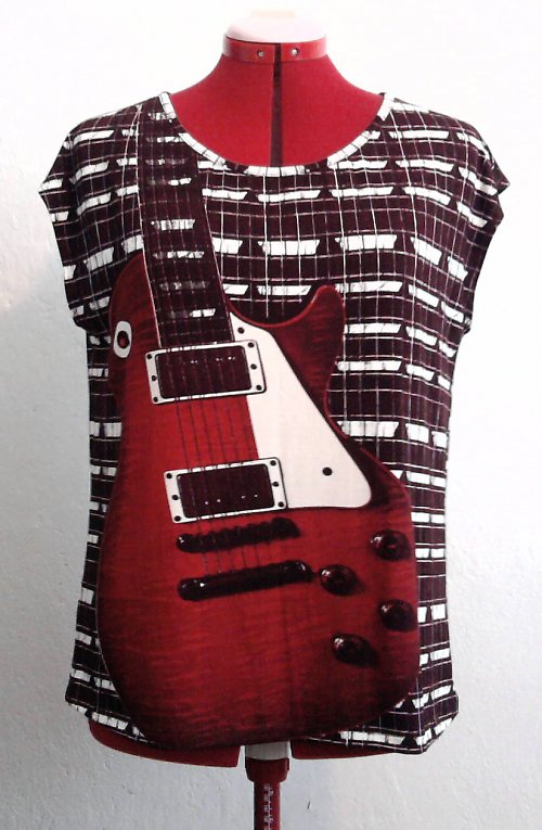 Dámské triko - GUITAR — foto 1