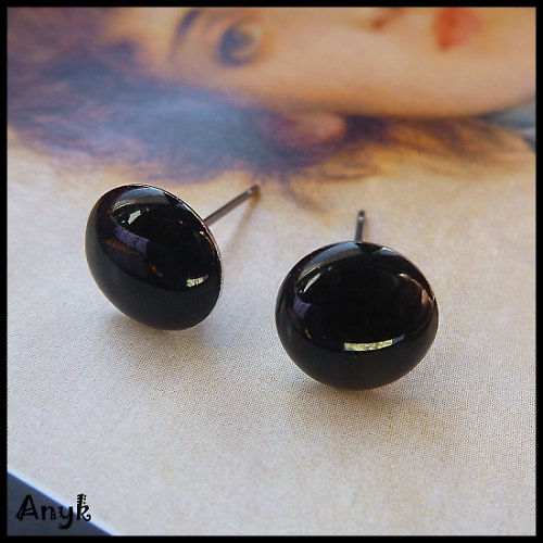Puzetky Decentní - černé 10mm — foto 1