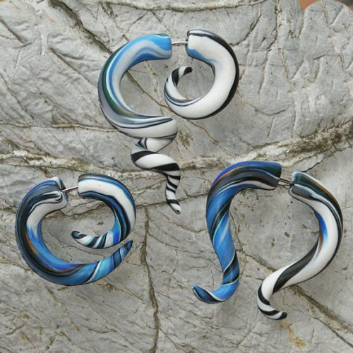Modro bílo černé — foto 1