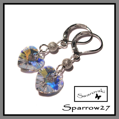 Swarovski srdíčka - ranní rosa — foto 1