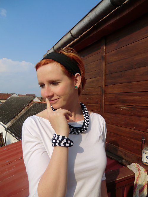 Komplet námořnický s tmavě modrou — foto 1