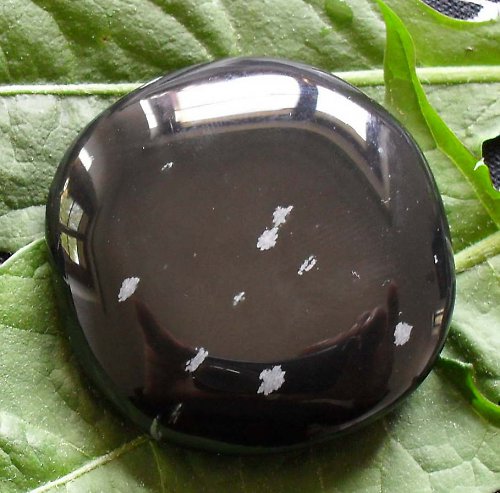 Obsidián vločkový 43x43mm — foto 1