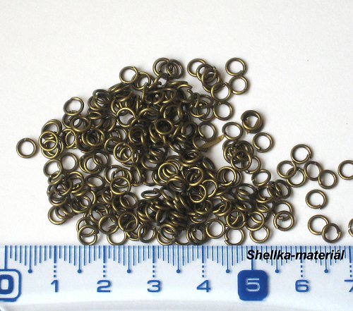 54.AKCE!!!Kroužky 4mm.....100kusů — foto 1