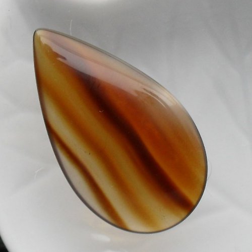 Čínský achát 31x17x5mm — foto 1