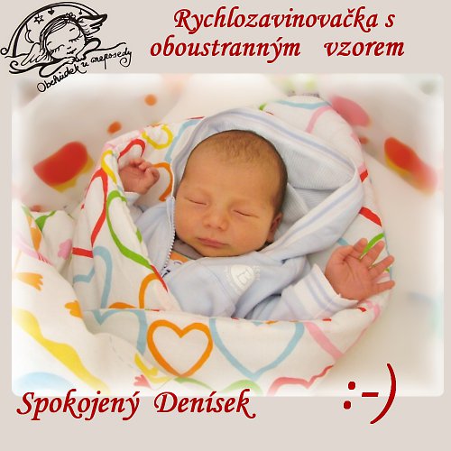 *RYCHLOZAVINOVAČKA - oboustranný vzor 77x77cm* — foto 1
