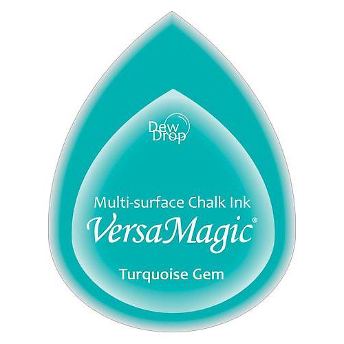 Razítkovací barva - VersaMagic TURQUOISE GEM — foto 1