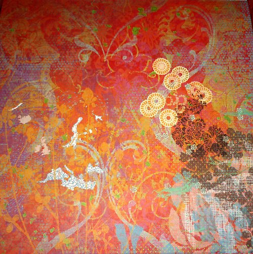 Čtvrtka Wide Flowers - kolekce Que Sera Sera — foto 1