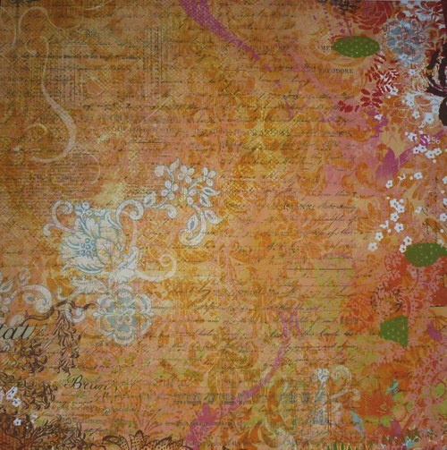 Čtvrtka Orange Collage - kolekce Que Sera Sera — foto 1