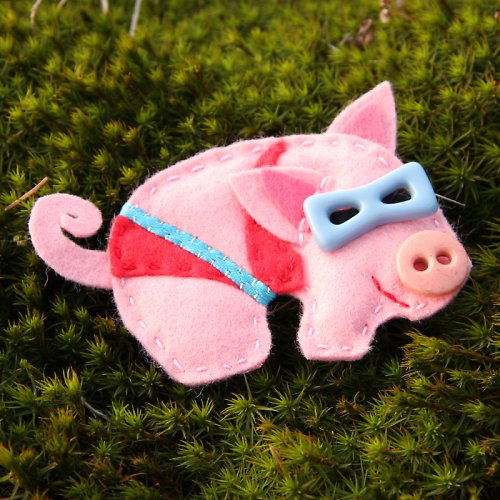 Miss Piglet razí na pláž... — foto 1