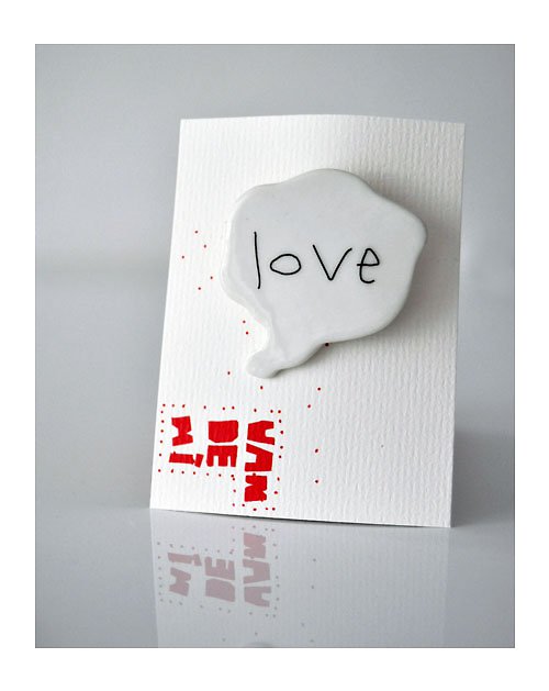 Komiksová bublina "love" — foto 1