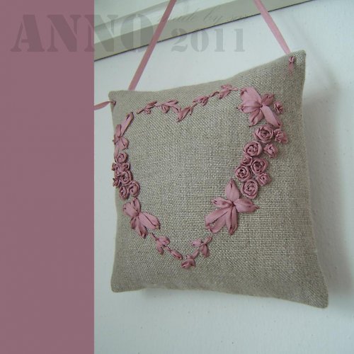 Broderie au ruban - antik rose — foto 1
