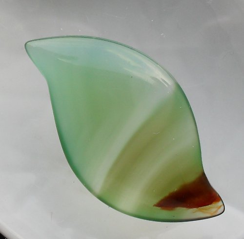 Čínský achát 40x20x5mm — foto 1