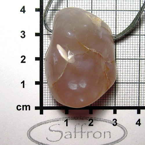 Větší růžový chalcedon VRTANÝ č.021 — foto 1