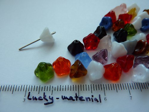 Kytičky mix 6x8 mm ..... 40 ks — foto 1