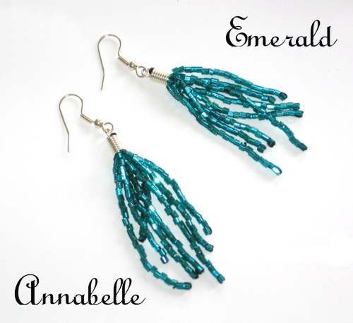 Náušnice Emerald — foto 1