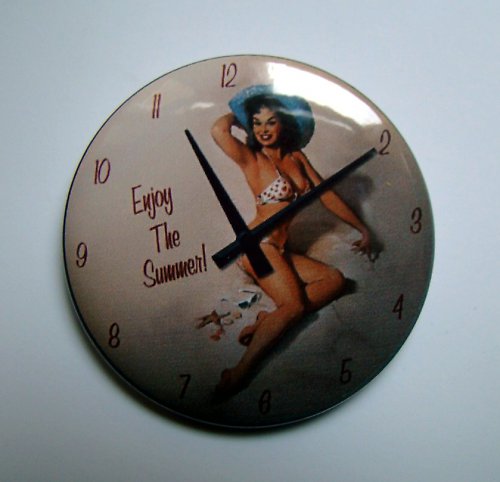 HODINKY "LÉTO" - placka - button - 44 mm — foto 1