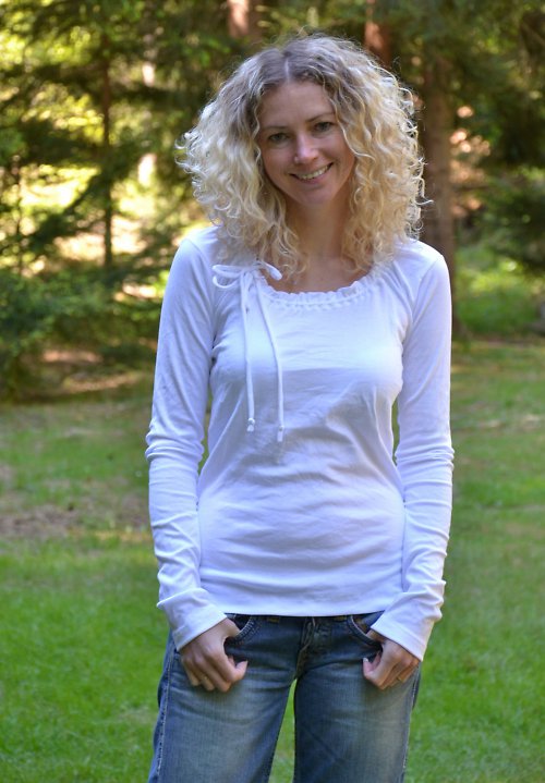 Bílé tričko — foto 1