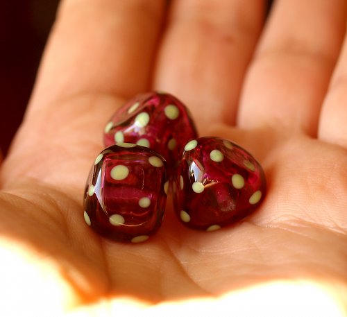 Bublinky puntíkaté © korálky- duté vinutky — foto 1