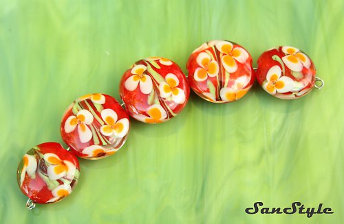 Lentilky Strawberry flow — foto 1