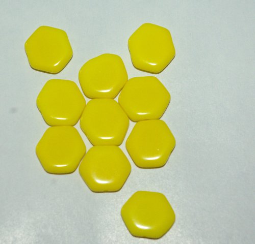Skleněné korálky - 10 kusů — foto 1