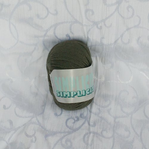 Bavlněná příze Simplicity tmavě zelená — foto 1