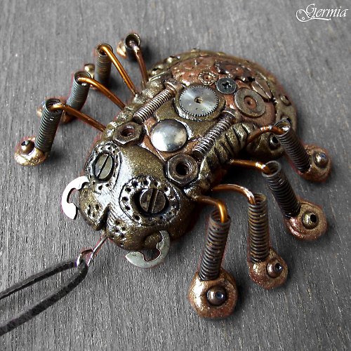 Steampunkový pavouk — foto 1