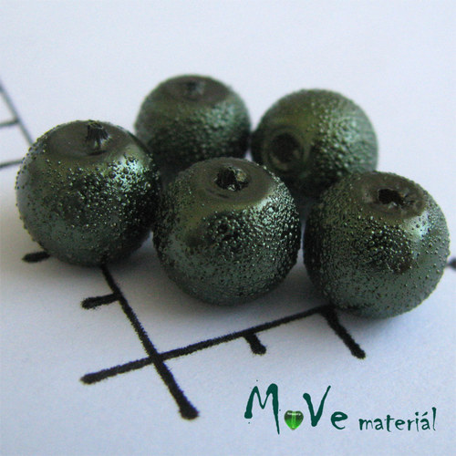 Voskové perle "Zigana" 8mm, 5ks — foto 1