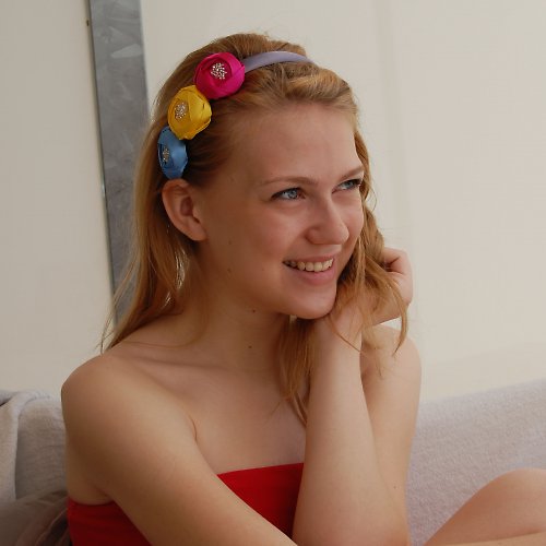 Letní nálada ... čelenka — foto 1