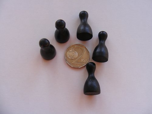 Tmavě hnědé figurky - velké — foto 1