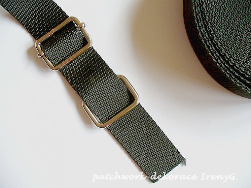 Popruh černý POP 30 mm — foto 1