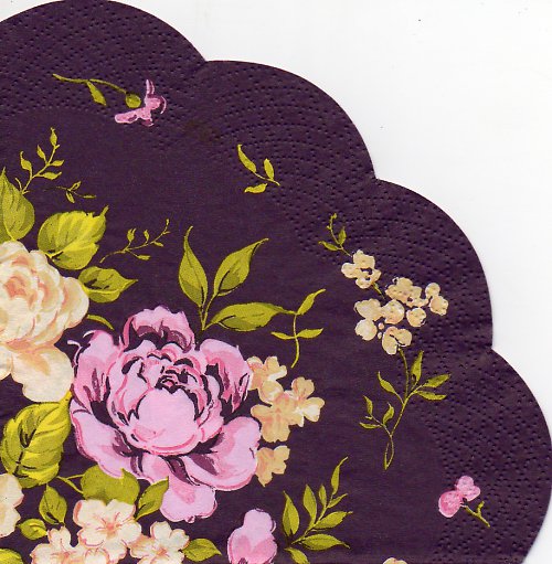 Vintage Flowers Violet — foto 1
