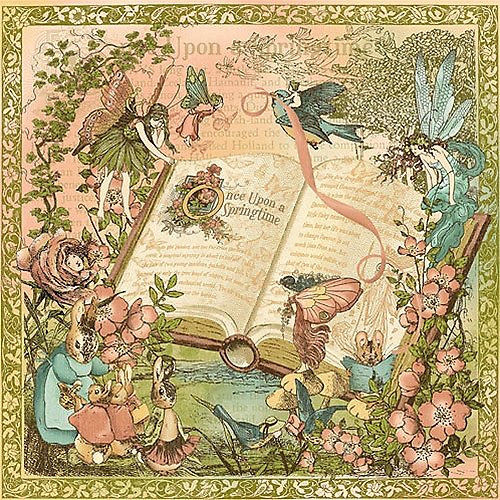 Once Upon a Springtime - scrapbook — foto 1