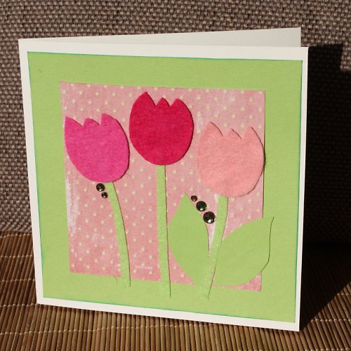 Tulipánky - jarní přání — foto 1