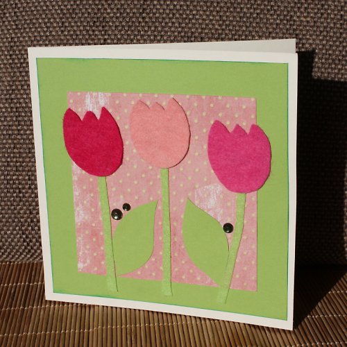 Tulipánky - jarní přání I — foto 1