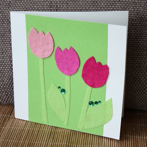 Tulipánky - jarní přání II — foto 1