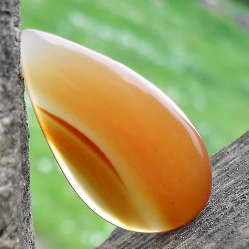 Čínský achát 31x17x5mm — foto 1