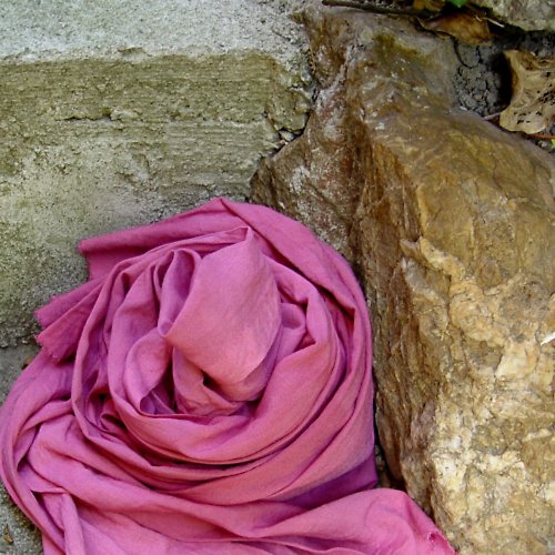 Ručně barvený šál — foto 1
