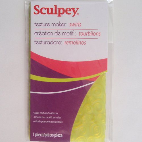 Texturya spirálky flexi- na Fimo,Cernit — foto 1