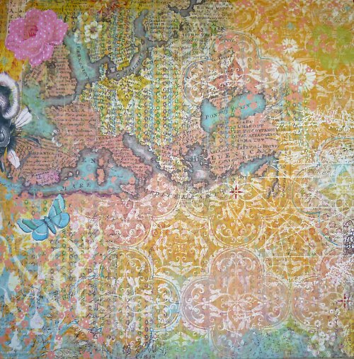 Čtvrtka Map - kolekce Que Sera Sera — foto 1