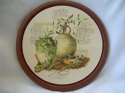 Dřevěný obrázek 25cm — foto 1