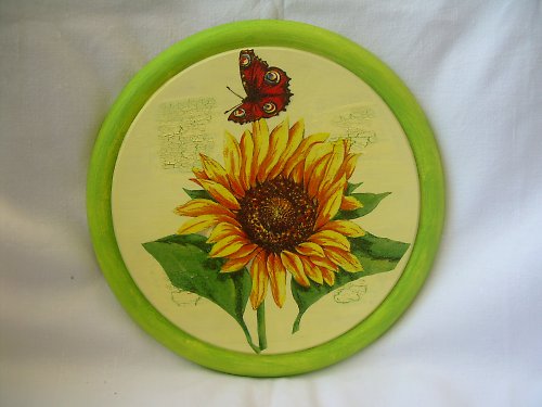 Dřevěný obrázek 25 cm