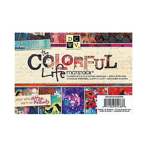 DCWV - Mat Stack COLORFUL LIFE 24 ks - scrapbook — foto 1