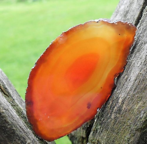Achátový plátek 55x30x3mm — foto 1