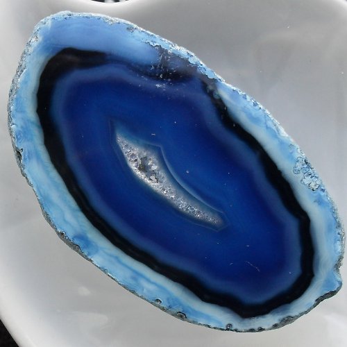 Achátový plátek 45x26x3mm — foto 1