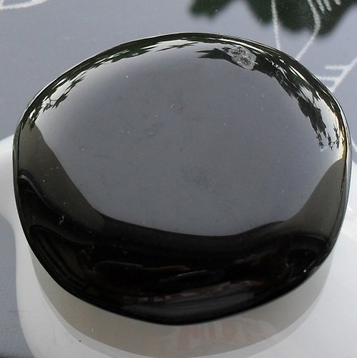 Obsidián vločkový MAXI 44x45mm — foto 1