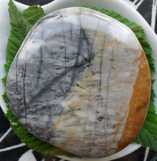 Jaspis picaso 43x44x10mm — foto 1