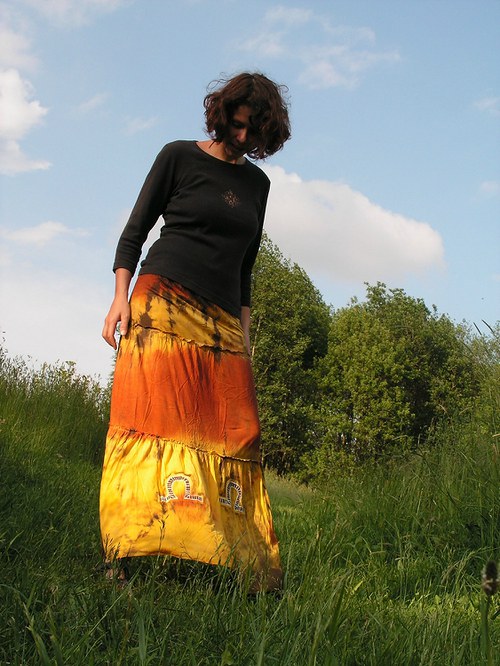 Dlouhá letní sukně — foto 1