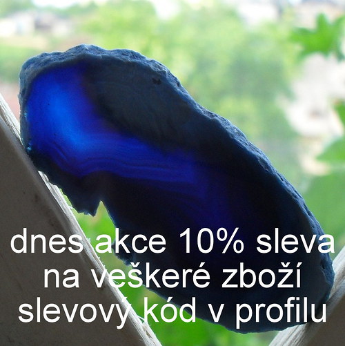 Achátový plátek 53x24x3mm — foto 1
