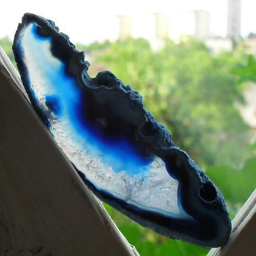 Achátový plátek 75x25x4mm — foto 1