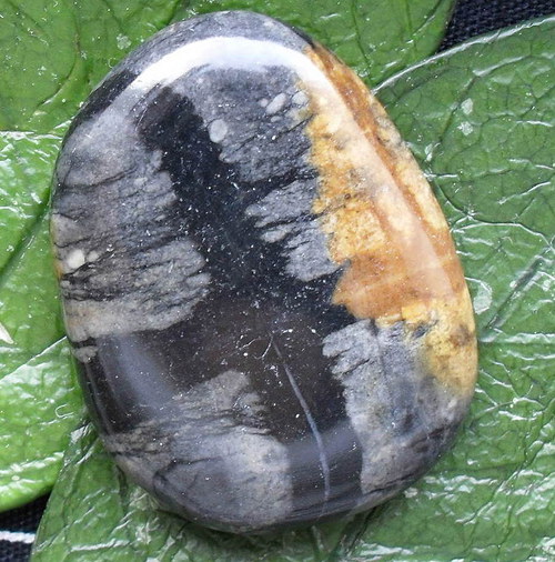 Jaspis picaso 44x34x10mm — foto 1